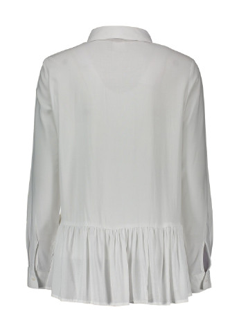 Белая демисезонная блуза с длинным рукавом Piazza Italia