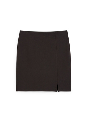 Черная кэжуал однотонная юбка C&A