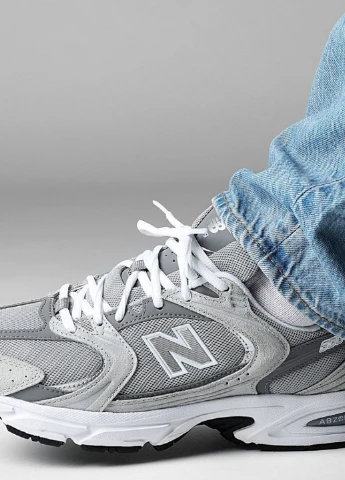Сірі Осінні кросівки New Balance 530
