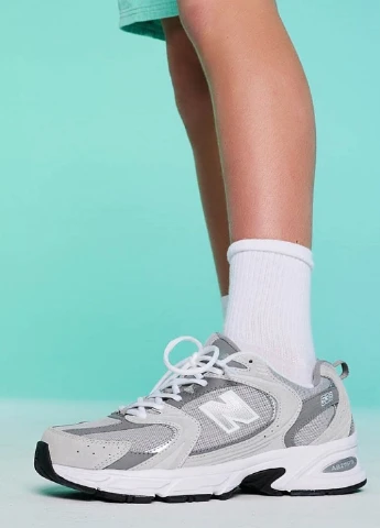Сірі Осінні кросівки New Balance 530