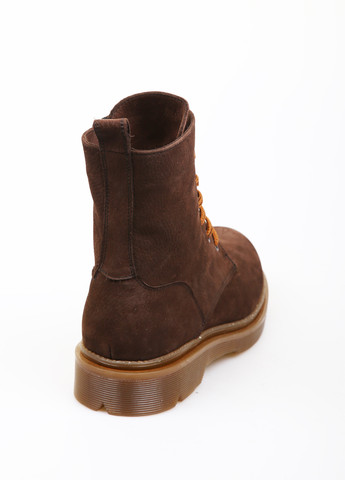 Осенние ботинки тимберленды AURA со шнуровкой из натурального нубука