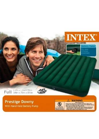Надувний матрац 137х191х22 см Intex (219904943)