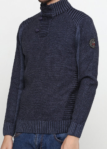 Темно-синий демисезонный свитер Scott