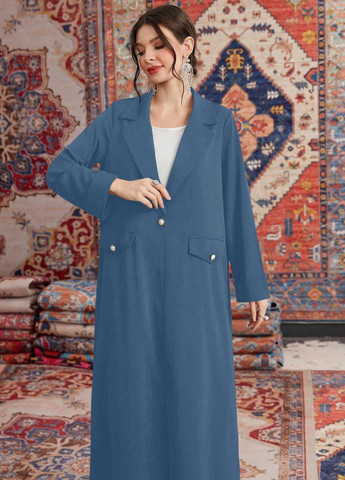 Плащ SHEIN на гудзиках демісезон (346914092)