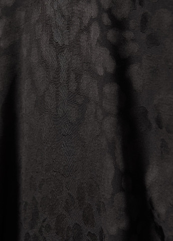 Черное кэжуал платье H&M однотонное