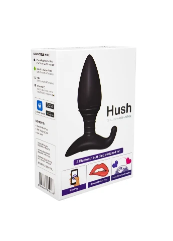 Анальна смарт вібропробка Hush, розмір S Lovense (251880019)