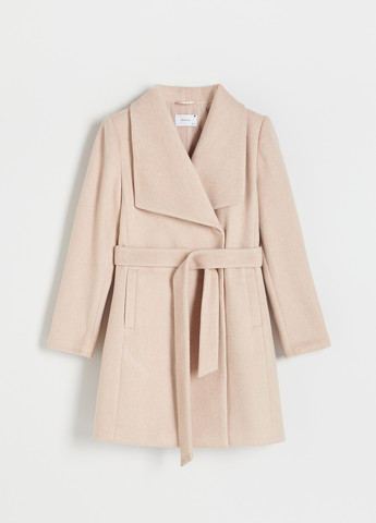 Бежевое демисезонное Пальто Reserved