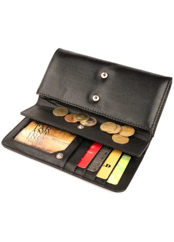 Жіночий шкіряний гаманець 18,5х9,5х2,5 см st leather (252130621)