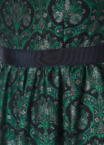 Темно-зелена кежуал сукня кльош Jack Wills з квітковим принтом