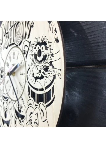 Дитячий круглий безшумний настінний годинник «Маппет шоу» 7Arts (253567059)