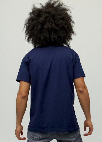 Темно-синя футболка чоловіча YAPPI