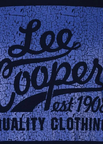 Темно-синяя футболка Lee Cooper
