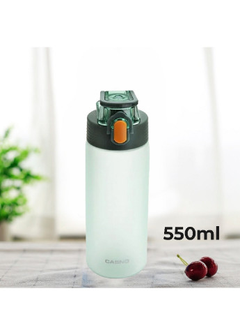 Бутылка для воды спортивная 550 мл Casno зелёная