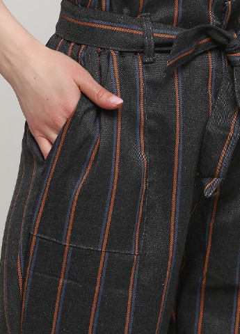 Темно-серые кэжуал демисезонные зауженные брюки Luizacco