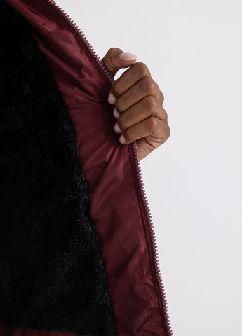 Бордовая демисезонная куртка U.S. Polo Assn.