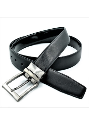 Двухсторонний кожаный ремень мужской 110-125х3,5 см Weatro (211364372)