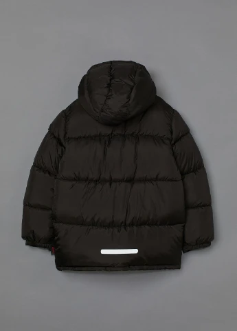 Чорна зимня куртка H&M