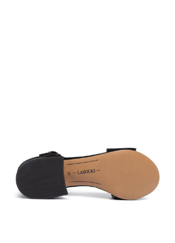 Черные сандалі Lasocki с ремешком