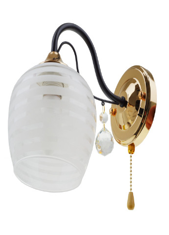 Бра LK-676W / 1 E27 BK + FG Brille (186800067)