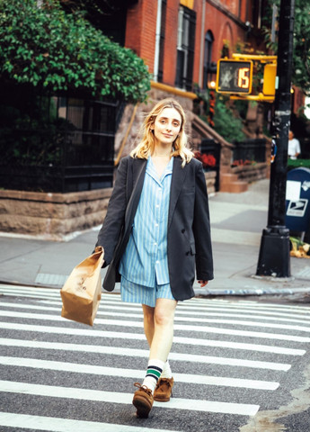 Голубая всесезон пижама (рубашка, шорты) рубашка + шорты Uniqlo