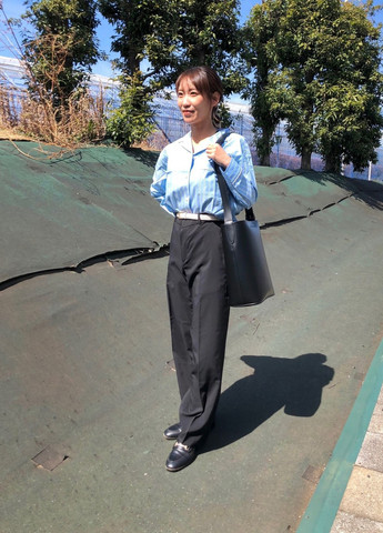 Голубая всесезон пижама (рубашка, шорты) рубашка + шорты Uniqlo