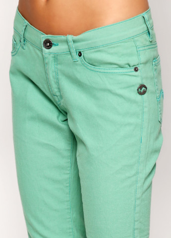 Зеленые кэжуал демисезонные брюки Billabong