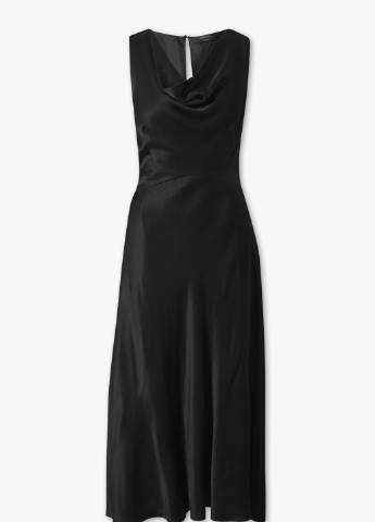 Чорна кежуал сукня C&A однотонна