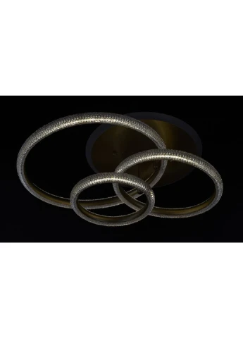 Люстра стельова LED A77065/3B-RGB-sg Золото 16х37х50 см. Sunnysky (253630054)