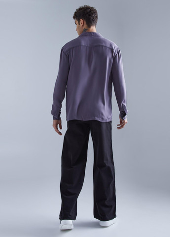 Черные кэжуал демисезонные клеш брюки Boohoo