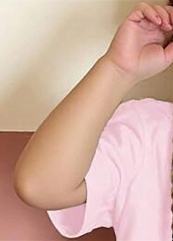 Світло-рожевий літній костюм (футболка, шорти) SHEIN