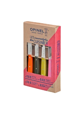 Набір ножів Les Essentiels 50's 4шт (001452) Opinel комбінований,