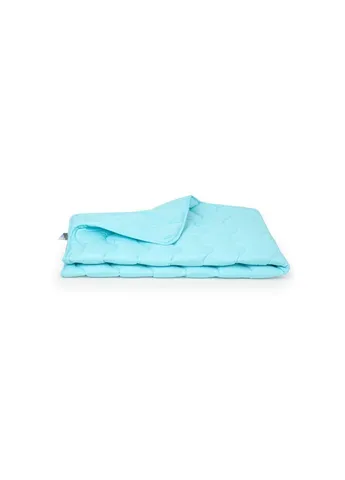 Ковдра бавовняна 1655 Eco Light Blue 140х205 (2200002652582) Mirson (254079294)