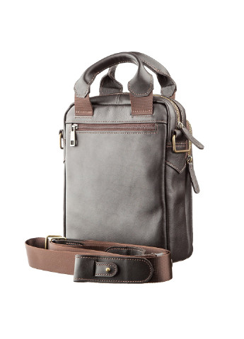 Мужская кожаная сумка 21,5х25х8 см Shvigel (252126926)