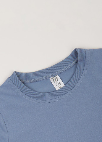 Блакитна літня футболка Garnamama