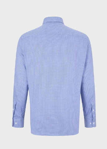 Голубой кэжуал рубашка в клетку Tommy Hilfiger