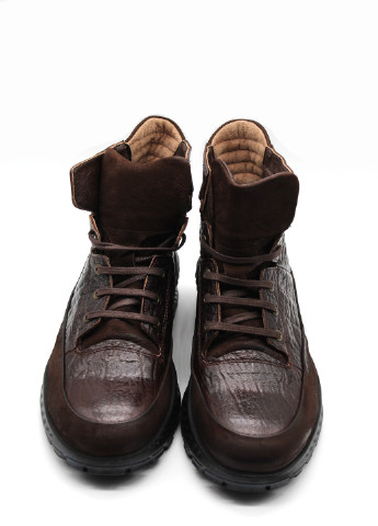 Темно-коричневые осенние ботинки Luciano Bellini