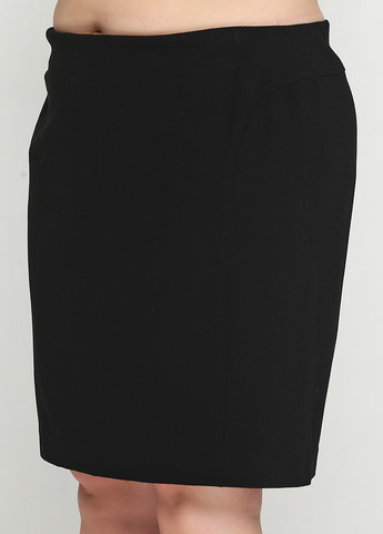 Черная офисная однотонная юбка Talbots карандаш