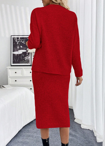 Костюм (джемпер, спідниця) SHEIN (345182053)