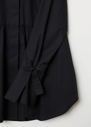 Чёрная блуза для беременных H&M