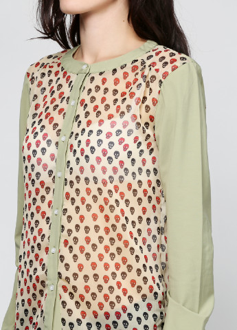 Блідо-зелена демісезонна блуза Collection