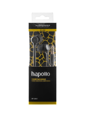 Наушники Hapollo ep-1010 серый (135028888)