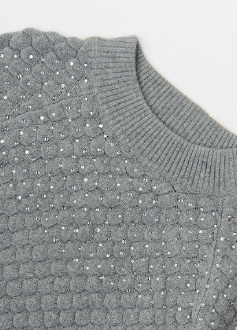 Серый зимний свитер Colabear