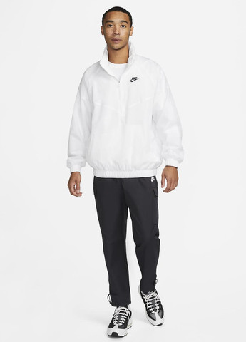 Белая демисезонная ветровка Nike Sportswear Windrunner Men's Unlined Woven