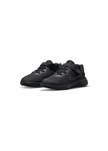 Чорні осінні кросівки dd1114-001 Nike REVOLUTION 6 FLYEASE