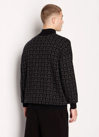 Чорний демісезонний светр Armani Exchange