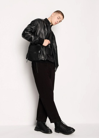 Чорний демісезонний светр Armani Exchange