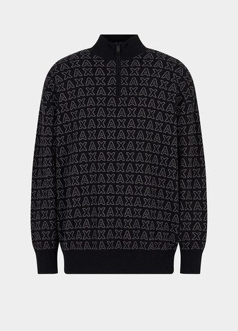 Чорний демісезонний светр Armani Exchange