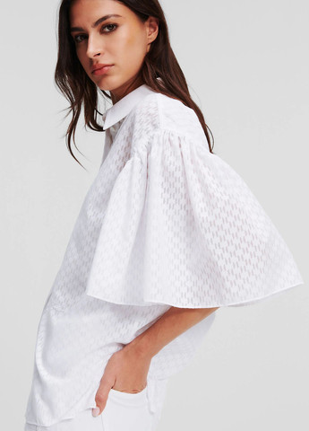 Біла блуза Karl Lagerfeld