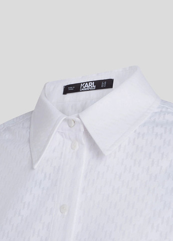 Біла блуза Karl Lagerfeld