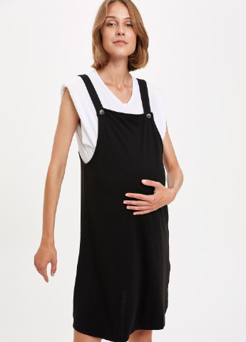 Плаття для вагітних DeFacto чорний кежуал поліестер